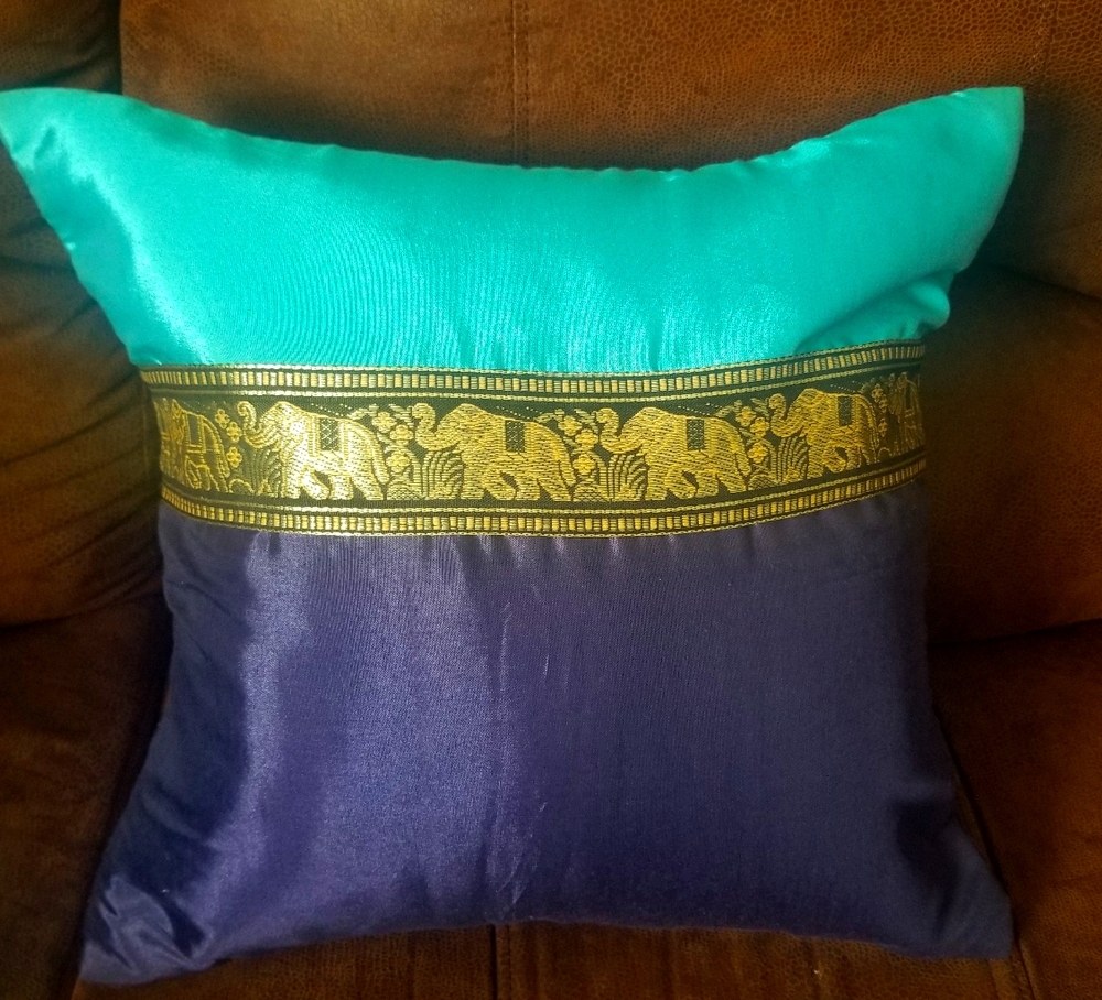 Thai Elephant Pillow Case - Pack of 2